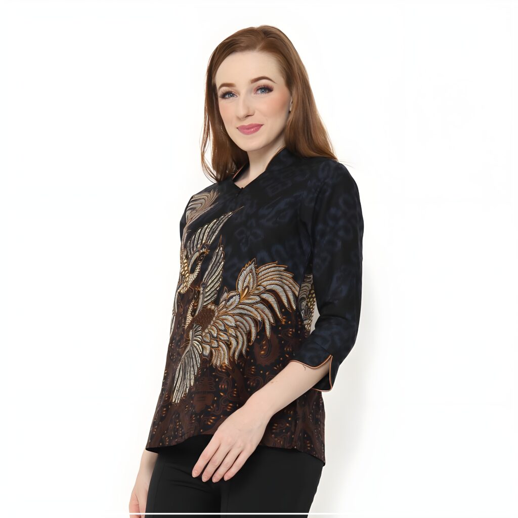 Blouse Batik Wanita Modern